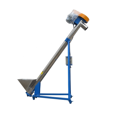 Plastic screw feeding machine