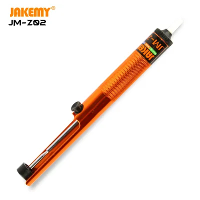 JAKEMY JM-Z02 Digital Professional Aluminum Alloy Solder Sucker Tin Sucker Anti-Slip Handle for Efficient Desoldering