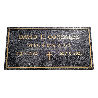 Hongsen Sign Decorative Custom Made Name Plate Wall Brass Memorial Plaques Metal Plaques