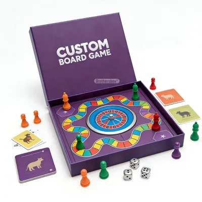 Manufacturer Customized Tabletop Games Family Multiplayer Premium Board Games With Book