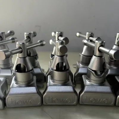 Medical Stainless Steel Operating Table Side Radial Clamp Surgical Table Fixing Clip Accessories