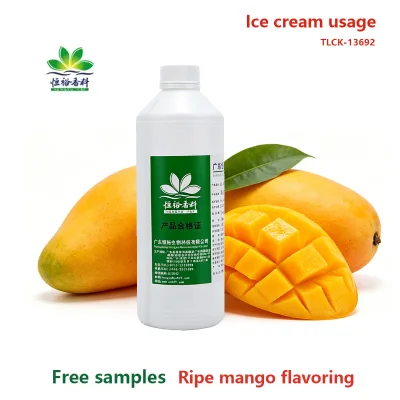 Sweet Food Essence, Ripe mango Essence, Suitable for Ice Cream and Frozen Desserts, Liquid Water-soluble Essence