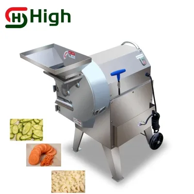 Industrial Vegetable Cutter Garlic Leaf Cutter Root Vegetable Cutting Machine Onion Cutter Slicer Chopper Machine 500-800kg/h