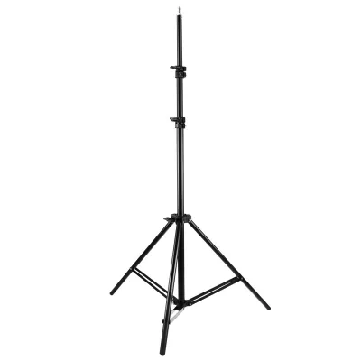 2.8m Height Foldable 3 Sections Tripod Mount Light Holder Stand for Photography Video Light / Backdrop Light