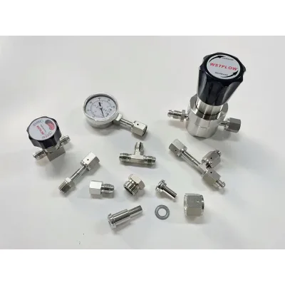 Gas Compressor Pressure Regulator Valve 6000 psi CO2 air Pressure Reducer