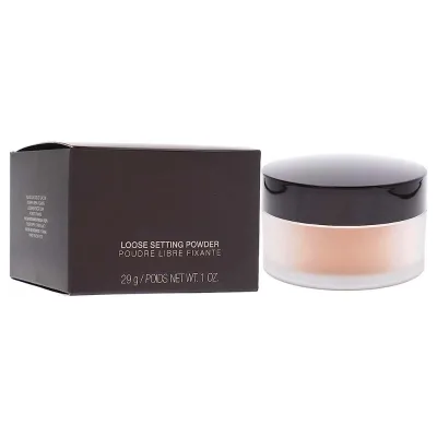 New Black Color Box Loose Powder Soft Light Transparent Powder Long-lasting Makeup Setting Powder 29g