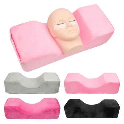 Eyelash Extension U-Shaped Leather Headrest Neck Pillow Compressed Beauty Tattoo Studios' Workstations