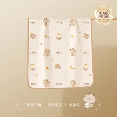 Class a Waterproof Breathable Washable Baby Changing Pad, Small Size Reusable Pee Mattress for Newborn Summer Sleeping Care
