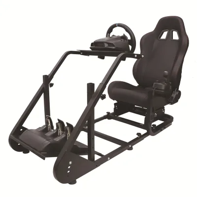 Seat Racing Simulation Game Bracket for G29/G920/T500 Steering Wheels Metal Material Model Racing Driving Cockpit