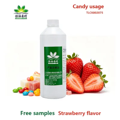 Strawberry Flavor, Suitable for Gummy Candies, Chewing Gum, Throat Lozenges, Oral Tablets, Food Ingredients, and Perfume Oil