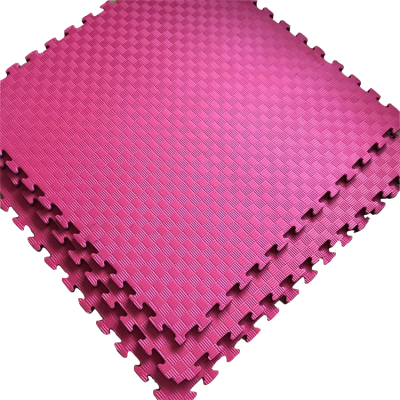 Martial Arts Equipment for 100cmX100cm Gym Taekwondo Training Mat With Red Blue Color