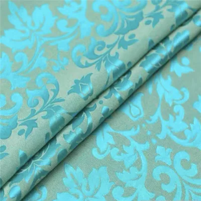 New Fashion Wholesale  22m/m Plain Rich Flowers Elegant Excellent Silk Crepe Jacquard Fabric for Garments
