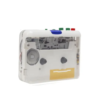 TON010S Classic USB Cassette Player, Walkman Tape Player, Tape to MP3, Color Buttons Support Type Interface