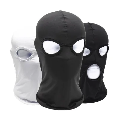 Outdoor Cycling Sport Windproof Custom 3 Hole Full Face Balaclava Ski Mask