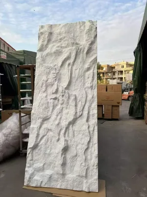 Custom 3D PU Stone Wall Panels | Polyurethane Faux Rock Brick Veneer