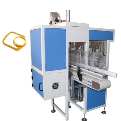 Sanli Automatic Multi Size PET Water Bottle Handle Applicator Pressing Machine for 2L 5L 10L 20L Drinking Bottles