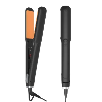 Hair Straightener with 18 Levels of Temperature Control Negative Ion Hot Dry and Wet Dual-use