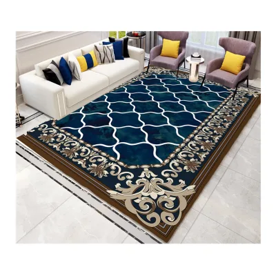 High Quality Luxury Diamond Carpet Padding Living Room Mat for Home Decor