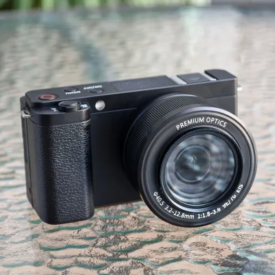 5X Optical Zoom 5K CMOS Digital Camera for Photography with Rotatable and Foldable Screen Anti-shake Filter Vlogging