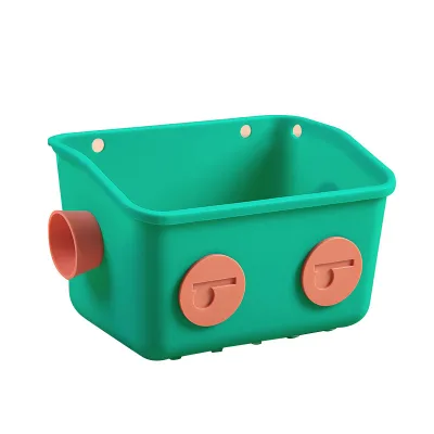 GREENSIDE Bedside Hanging Storage Basket Drill-Free Plastic Minimalist Style Bedside Organizer for Dorms for Bestseller Foldable