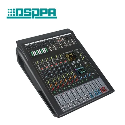 8 Channel Analog Mixing Console for Professional Audio Sound Reinforcement
