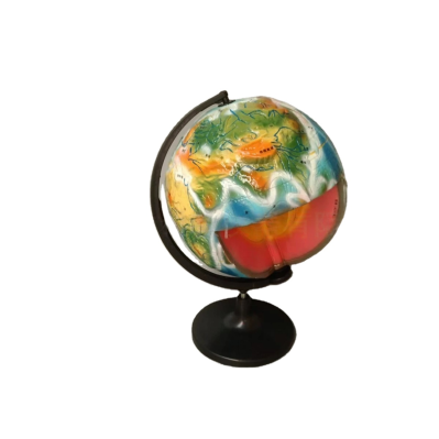 32cm Earth's Interior Structure Globe Geographic Model Science Teaching Aids