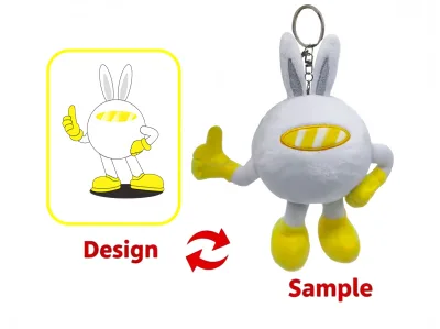 Souvenir Plushies Keyring for Match Day Collections Custom Competition Keychain Mascot Mascot Keychain Plush Toys Custom