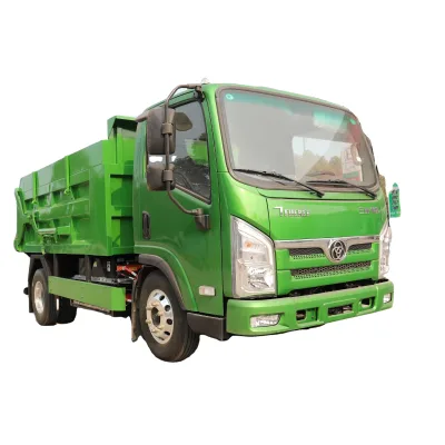 Pure Electric Box Type Garbage Truck Boutique Explosion Garbage Truck