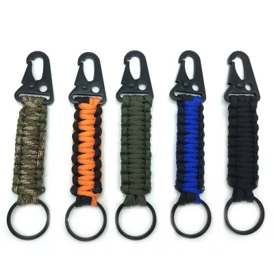 Ultimate Paracord Keychain with Carabiner Eagle Clip