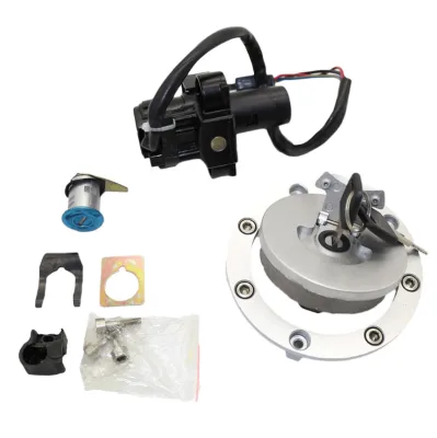 Ignition Switch Fuel Gas Cap Seat Lock Key Set for RVF400/VFR400/NC30/NC35