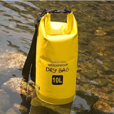 PVC clip mesh waterproof bag waterproof bucket bag outdoor waterproof bag waterproof beach swimming bag