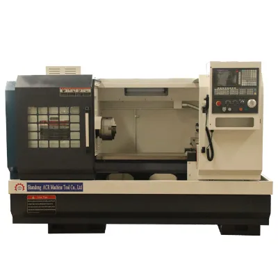CK6150 CNC Lathe 560mm Rotating Diameter Single Manual/Hydraulic 10-inch Chuck Tailstock 4/6/8 Position Turret Processing Length