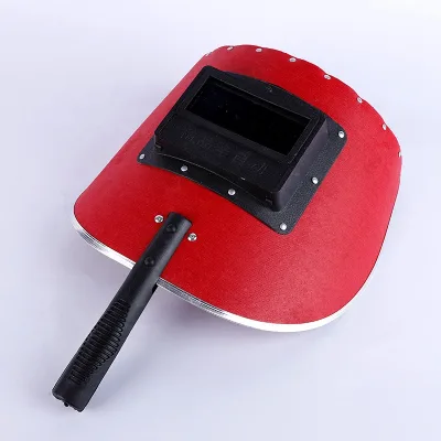 Handheld Electric Welding Steel Paper-aluminum Edging Mas k Glass Lens Arc Welding Protective Mas k