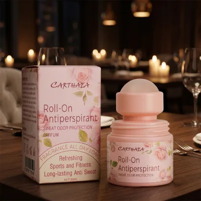 Private Label Natural Herbal Antiperspirant Roll on Aluminum Free Sweat & Odor Protection Underarm Roll on Deodorant