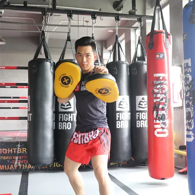 MMA Training Target Pads Contoured Focus Mitts Duron Microfiber Boxing Focus Mitts