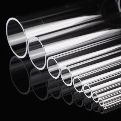 Customized Laboratory Clear Quartz Glass Tube Quartz Glass Testing Tube