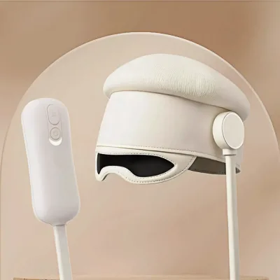 Multi-Mode Electric Head Massager with Heat Portable Rechargeable Scalp Relaxation Massage for Stress Relief & Sleep Aid