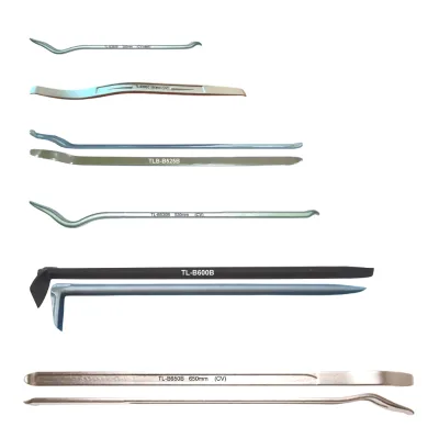Tire Lever with mat chrome plated -Bent Type