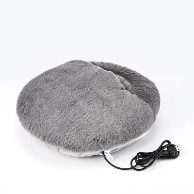 Soft Velvet USB Feet Heater Electric Heating Foot Warmer in Winter