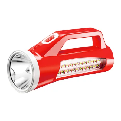 Handheld High Lumens LED High-Power Rechargeable Searchlight Portable SMD Side Emergency Light for Camping Hiking Outdoor