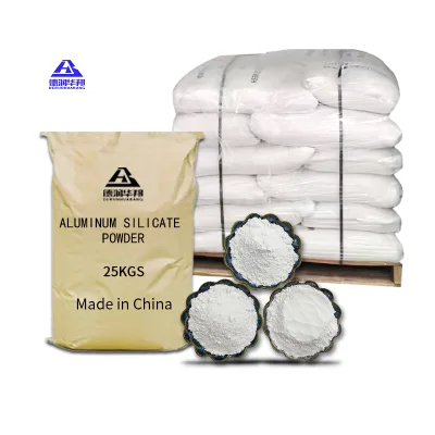 High Whiteness Aluminum Silicate Powder for Coating Papermaking Ceramics Paints for Various Applications