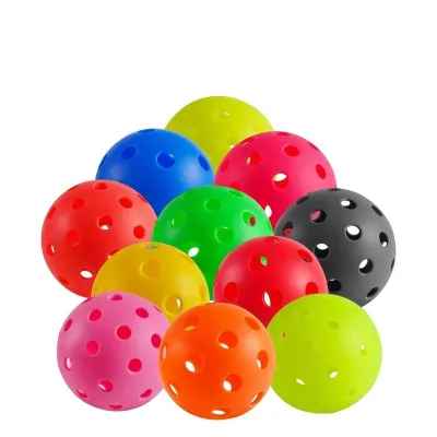 Durable USAPA Approved 40-Hole Portable High Quality Outdoor Fast 40 Pickleball Seamless Professional Balls