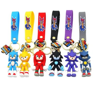 Speed Mouse Keychain Pendant Cartoon Couple Variable Speed Super Sound PVC Plastic Light Weight Keychain