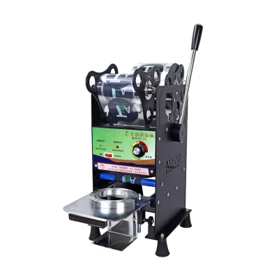 Manual Cup Sealing Machine, Suitable for 90/95mm Plastic/Paper Cups, Bubble Tea Cup Sealing Machine, Cup Sealing Machine
