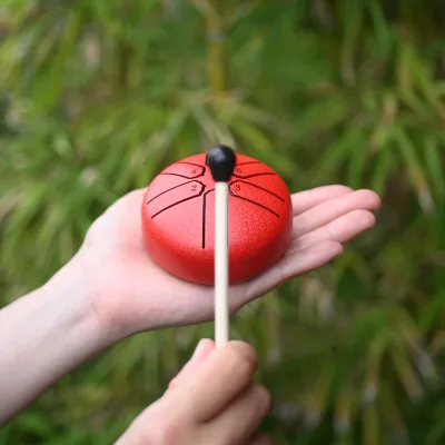 High-Quality Steel Tongue Drum Made From Integrated Titanium Steel Mini Drums