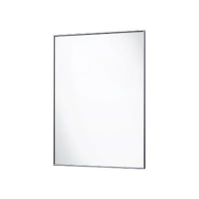 Wall Mirror Aluminum Framed Mirror for Hotel Rectangular with Slim Edge