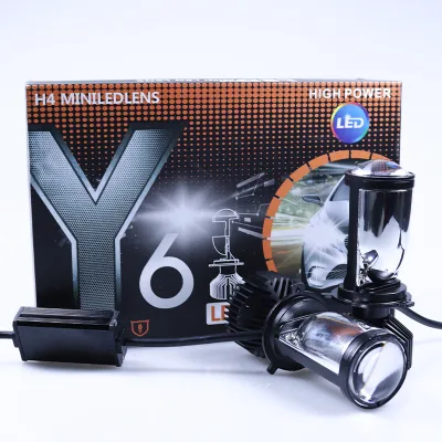 Carolyn IP68 Waterproof Mini Projector Lens Y6 Auto Led Projector Y6 H4 Mini Led Lens Y6 Mini Led Lens High Beam Low Beam