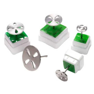 Nail Drill Accessories Hollow Out Metal Disc Bits Replaceable Sandpaper Round Nail Drill Bit