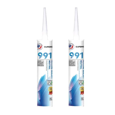 Cracking Resistant Home Improvement Mildew Resistant Silicone Sealant for Toilet Bathroom Cabinet Door Seam Skiting Line