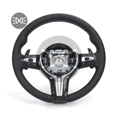 ZWENJIN Custom M Sport Forged Carbon Trim Leather Steering Wheel for BMW F10 F20 F21 F22 F30 F32 F36 F80 X5 F15 X6 F16 X1 F47